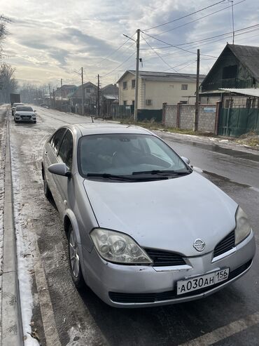 Nissan: Nissan Primera: 2002 г., 2 л, Вариатор, Газ, Седан