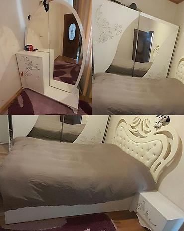 stollar ve stullar: Yataq otağı mebeli təcili satılır 400azn. Taxt bazalidir. Unvan Bine — 1