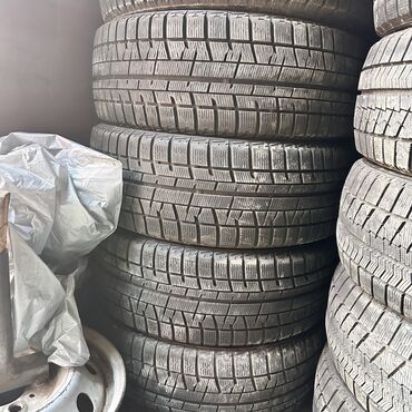 бампер пасат б3: Шиналар 215 / 45 / R 18, Кыш, Колдонулган, Комплект, Жеңил унаалар, Жапония, Yokohama