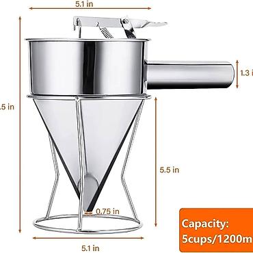 Ostali proizvodi za kuću: Juxiong/Akee dozator testa za kolače od nerđajućeg čelika na lalafo.rs — 2 Ostali proizvodi za kuću: Juxiong/Akee dozator testa za kolače od nerđajućeg čelika — 2