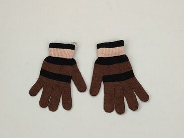 czapka new era brązowa: Gloves, 22 cm, condition - Good