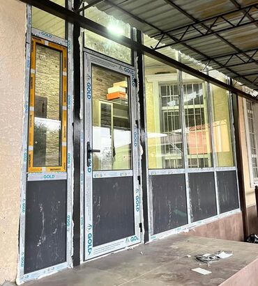 Алюминиевые окна на заказ: Алюминиевое окно на заказ, Тип окна: Витражные, Фасадные, Балконные, Бесплатная установка, Без рассрочки — 30