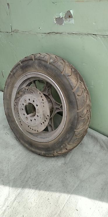 Мотозапчасти и аксессуары: Колесо скутер/мопед (переднее/R10) / Амортизаторы по 300сом/ Задний — 2