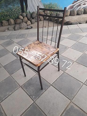 Masa və oturacaq dəstləri: Qonaq otağı üçün, Yeni, Açılmayan, Dördbucaq masa, 6 stul — 3