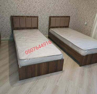 Çarpayılar: Yeni, Təknəfərlik çarpayı, Bazasız, Matras ilə, Siyirməsiz, Azərbaycan — 15