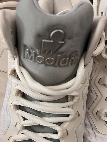 nike machomai 2: БАСКЕТБОЛЬНЫЕ кроссовки Moolah из США 🇺🇸 (высокий силуэт), бело-серый — 2