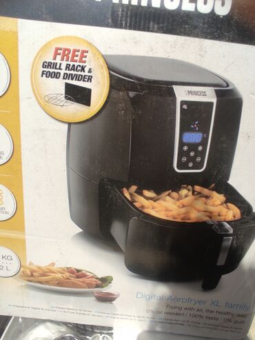 Mini popkorn aparatları: Fritoz Yağsız l, İşlənmiş
