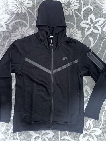 komplet trenerka crna: Men's Sweatsuit Nike, M (EU 38), color - Black
