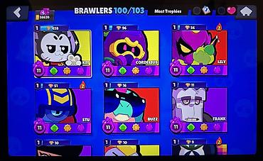 ucuz htc: Brawl Stars oyun hesabı - Qızıl kuboklar: 56,620 (ən yüksək: 56,623) — 2