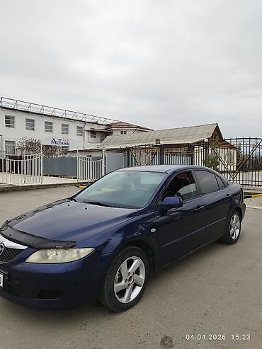 баа: Mazda 6: 2002 г., 2 л, Кол менен иштөөчү, Бензин, Хетчбек — 1