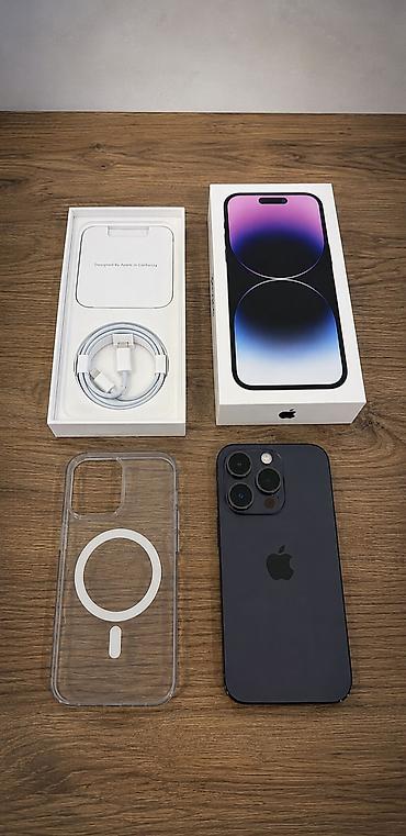 dji osmo mobile 8: IPhone 14 Pro, 256 GB, Black Titanium, Barmaq izi, Face ID — 2