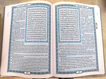Dini kitablar: ⚫ Azərbaycan-ərəbcə Qur'ani Kərim (yeni) 🌐 Ün. Əcəmi m yaxınlığı 📎 — 3