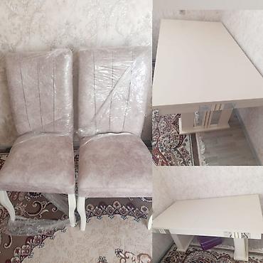 Qonaq otağı üçün, İşlənmiş, Açılmayan, Dördbucaq masa, 6 stul lalafo.az -da Qonaq otağı üçün, İşlənmiş, Açılmayan, Dördbucaq masa, 6 stul