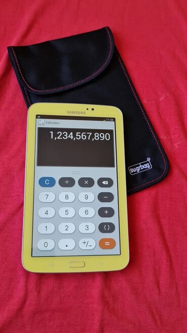 Ostalo: Tablet kao nov sa futrolom, 10 od 10, ima I klasican meni I meni za — 1
