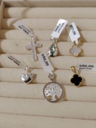 Privesci za nakit: Srebrni privesci sa raznovrsnim motivima, emajlom i cirkonima Opis: - — 6