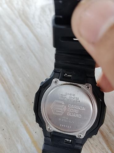 casio saat qiymetleri: Casio G‑Shock GA‑2100 “Carbon Core Guard” qol saatı • Model: GA‑2100 — 1