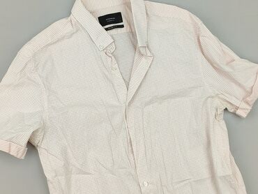 czarne sandały na koturnie born2be: Reserved, Shirt for men, size L (EU 40)