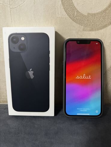 %D0%B2%D0%B5%D1%89%D0%B8 %D0%B8: IPhone 13, Б/у, 128 ГБ, Черный, Защитное стекло, Чехол, Коробка, 89 %