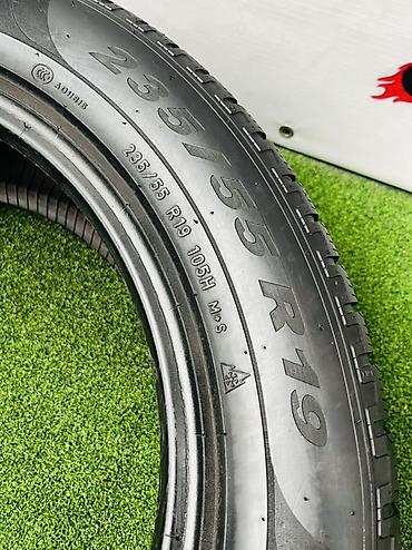 Шиналар жана дисктер: Шиналар 235 / 55 / R 19, Кыш, Колдонулган, Комплект, Жеңил унаалар, Pirelli — 7