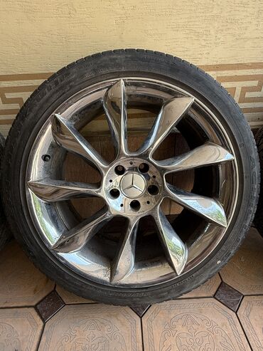 Диски: Литые Диски R 20 Mercedes-Benz, Комплект, отверстий - 5, Б/у