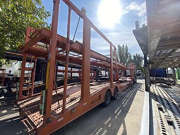легковые прицеп: На рессорах ходовка сделана к рейсу готов Автовоз-прицеп для — 6