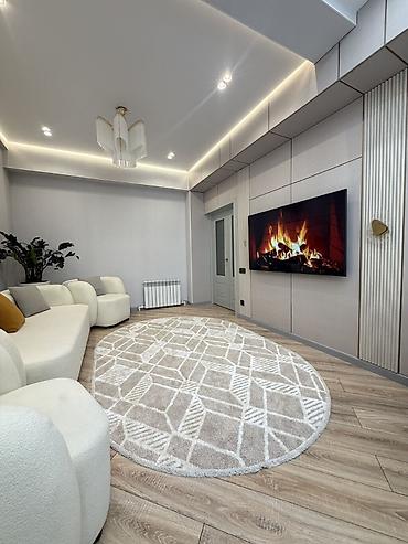 квартира на айни: 3 комнаты, 80 м², Городская больница №4 (ул. Айни) Элитка, 8 этаж, Евроремонт — 1