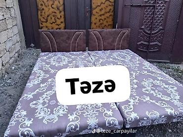 Ev üçün digər mallar: Təzə çarpayılar. 1 nəfərlik çarpayılar 60 manat. 2 nəfərlik taxt 110 — 29