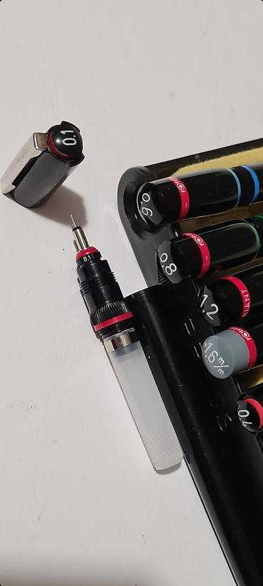 Setovi ručnog alata: • Dva pakovanja rOtring rapitografa i jedno pakovanje rOtring šestra — 11