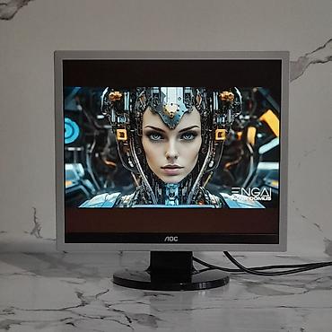 Мониторы: Монитор, AOC, Б/у, LCD, 19" - 20" — 8