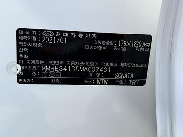 byd ev: Hyundai Sonata: 2021 г., 2 л, Автомат, Газ, Седан — 7