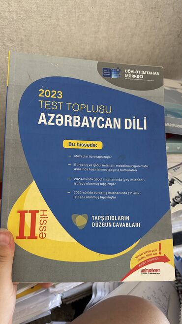 pencek turk dilinde: Azərbaycan dili 2ci hissə 2023 toplu
cavabları yoxdur