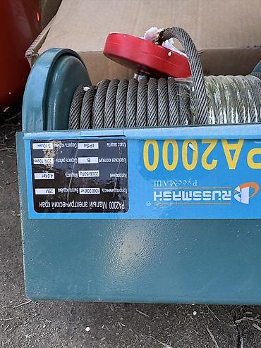 levo: Электрическая канатная таль-лебёдка RODEX ELEKTRIC HOIST RUSMASH — 9