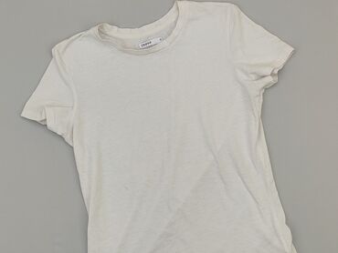 biała plisowane spódnice: T-shirt, Cropp, M (EU 38), condition - Fair