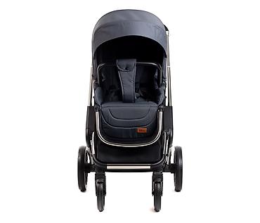 starke 2022: BBO kolica za bebe 3u1 FlexiTrio – GREY (SKU: 6567-GREY-80) Kompletan — 3