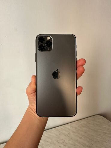 айфон х ар: IPhone 11 Pro Max, Колдонулган, 256 ГБ, Графит, Каптама, 83 %