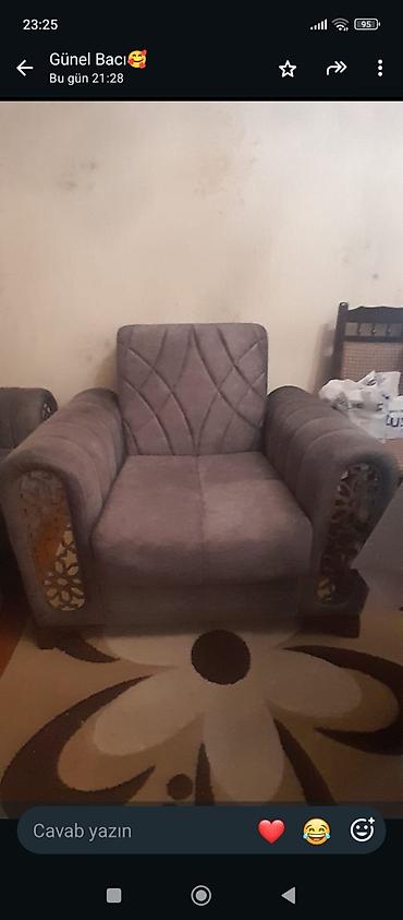 Yeni alinmis Divan və iki kreslo satılır. 800e alınıb. 500e satılır