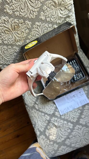 Eynəklər: Başlıq: LED işıqlı başa taxılan böyüdücü eynək dəsti, dəyişdirilə — 5