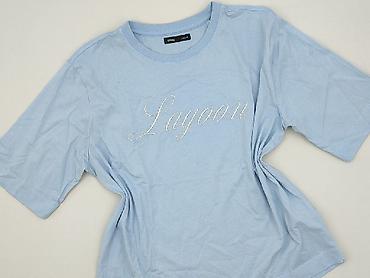 tekst na koszulce: Sinsay, T-shirt damski, rozmiar M — 1