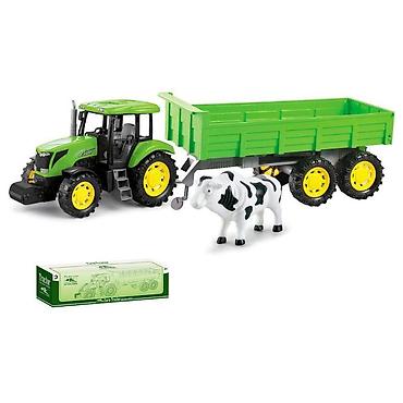 zlatne platforme: Traktor sa zvukom i svetlom – interaktivna igračka za decu od 3 godine — 1