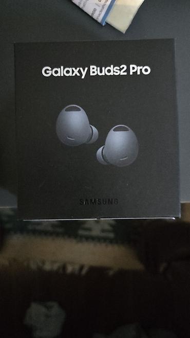 maqintafon ucuz: Samsung Galaxy Buds2 Pro simsiz qulaqlıq dəsti. Model: SM-R510. Rəng — 9