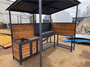 Manqallar, qrillər, barbekyu: Metal EN MMC olaraq istədiyiniz forma və ölçüde demir işlerinin — 23