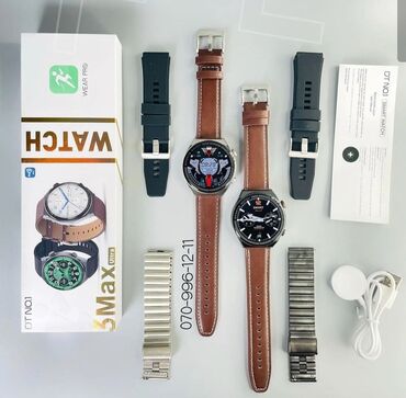 Smart saatlar: Yeni, Smart saat, Nabi, Sensor ekran, rəng - Qara — 6