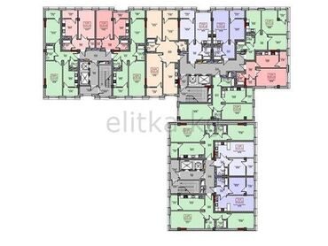 Продажа квартир: 2 комнаты, 48 м², Элитка, 10 этаж, ПСО (под самоотделку)