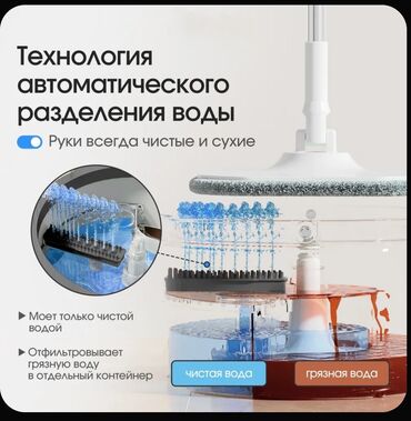 Уборочный инвентарь: 🤓🔥Умная швабра 🎄 Лучший подарок на новый год 🎁💝 АКЦИЯ ДЕЙСТВУЕТ ДО 20 — 3