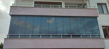 Balkonlar: 🔹 Kitab (qatlanan) Cam Balkon 🔹 Sürgülü Cam Balkon Sistemləri 🔹 Otaq — 12