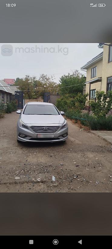 Hyundai Sonata: 2017 г., 2 л, Автомат, Газ, Седан