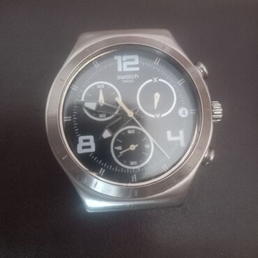 swatch: İşlənmiş, Qol saatı, Swatch, rəng - Gümüşü
