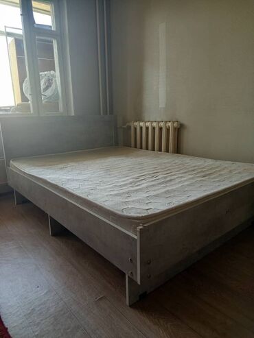 мобиль на кровать: Двуспальная кровать, С матрасом, длина - 200 см