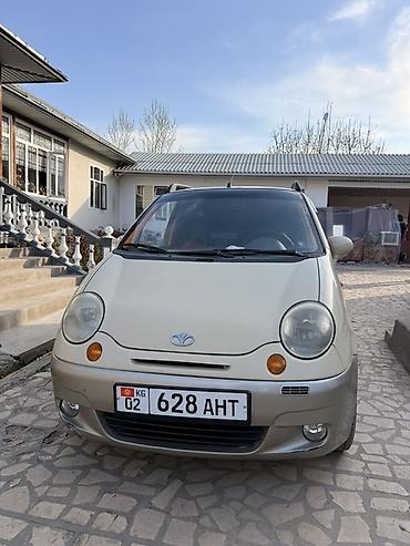 Daewoo Matiz: 2005 г., 0.8 л, Кол менен иштөөчү, Бензин, Хетчбек — 1