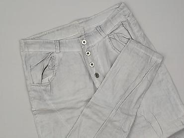 170 92a h: Soft Grey, Spodnie materiałowe damskie, rozmiar M — 1